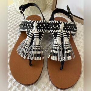 Vince Camuto Womens Rebeka
Leather Open Toe Sandals